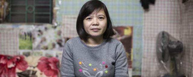 Hoan works at the Tinh Loi Garment Factory, in North Vietnam, where she works on average 62 hours each week, earning around $1 an hour, packaging t-shirts and shirts for global export. Photo: Adam Patterson/Oxfam Hoan works at the Tinh Loi Garment Factory, in North Vietnam, where she works on average 62 hours each week, earning around $1 an hour, packaging t-shirts and shirts for global export. Photo: Adam Patterson/Oxfam