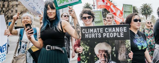 Oxfam staff at the global climate strike in Melbourne, Australia. Credit: Keith Parsons/Oxfam Oxfam staff at the global climate strike in Melbourne, Australia. Credit: Keith Parsons/Oxfam